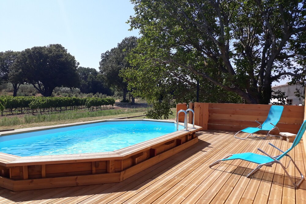 La Petite Maison Dans les Vignes avec Piscine