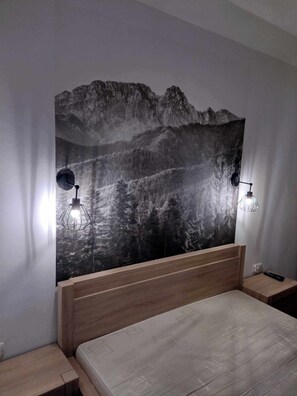 Appartamento | 2 camere, ferro/asse da stiro, Wi-Fi gratuito, lenzuola