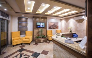 Lobby sitting area