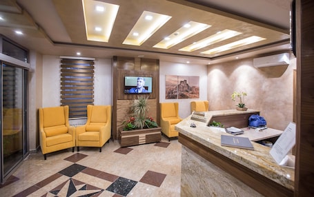 Lobby sitting area