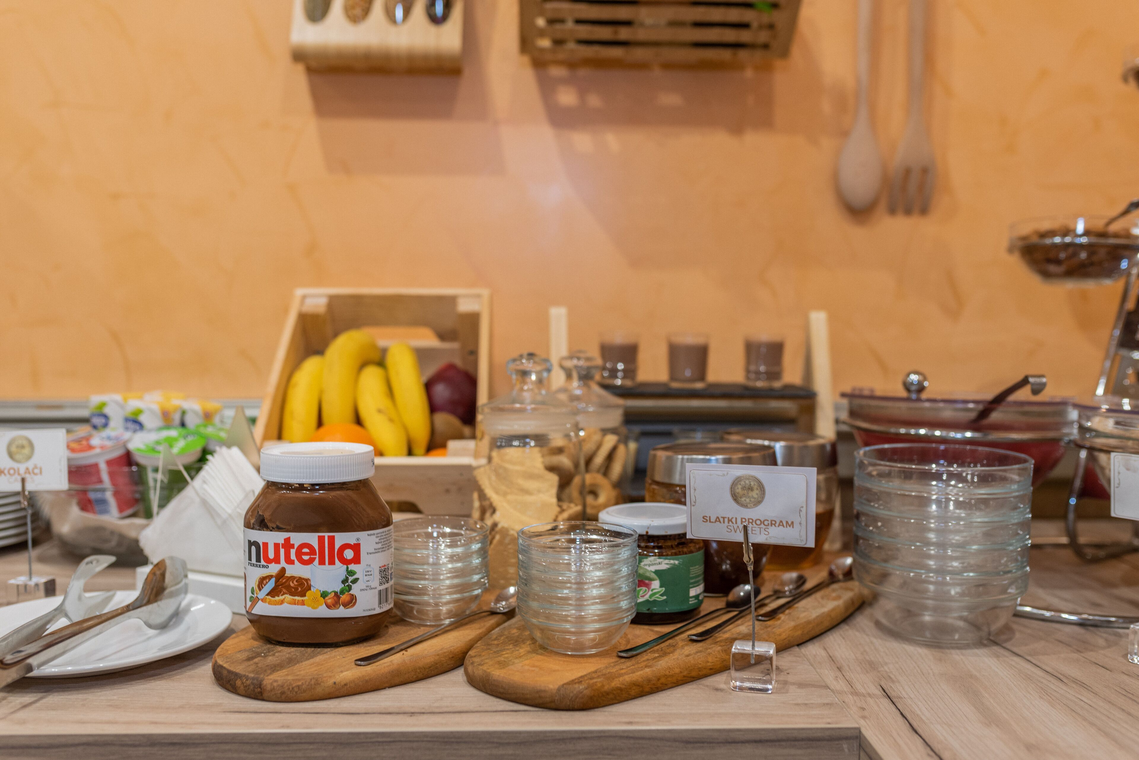 Frokostbuffé er inkludert hver dag