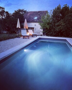 Außenpool, beheizter Pool