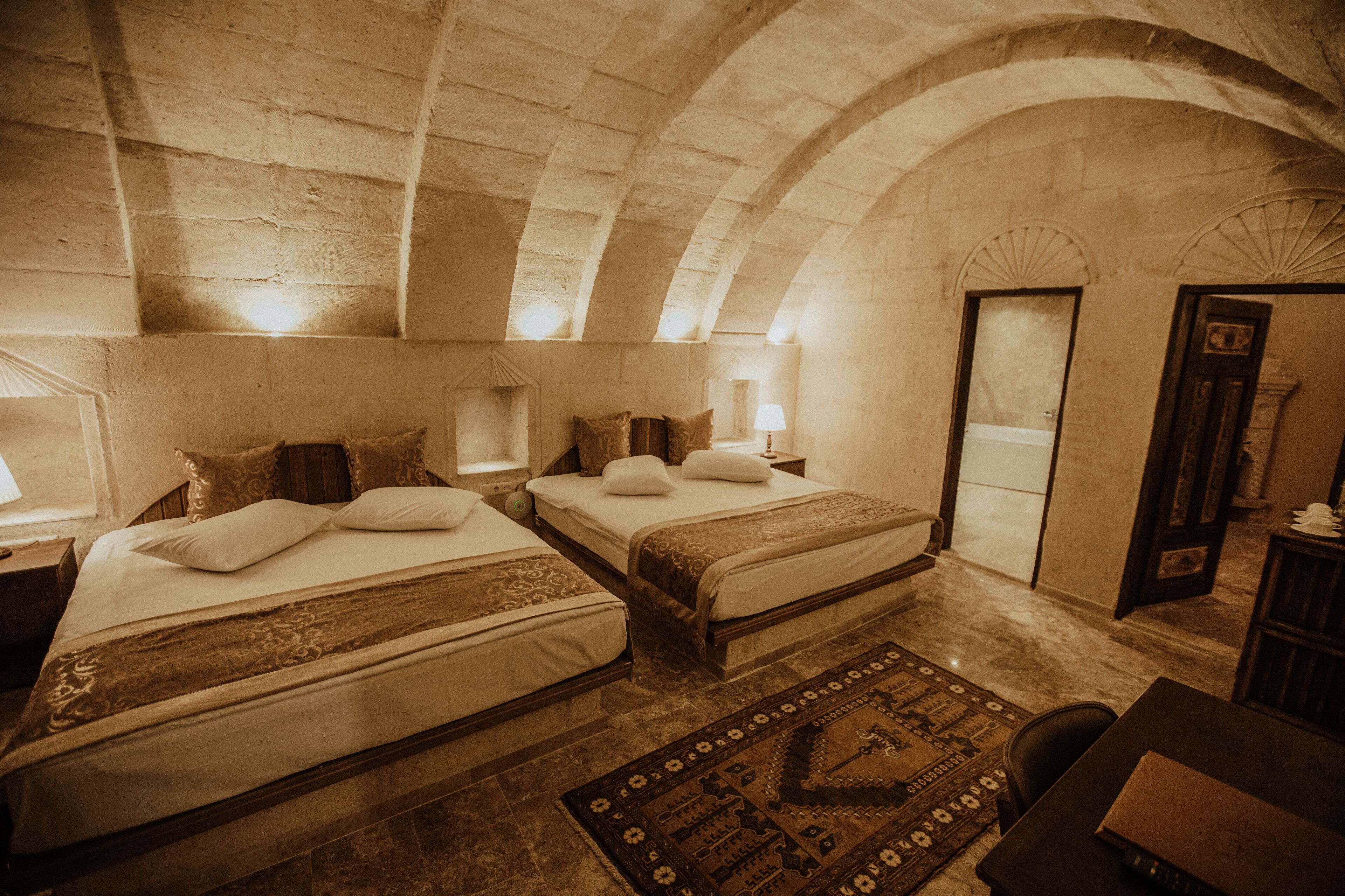 deluxe quadruple room | 2 bedrooms, egyptian cotton sheets, premium bedding, minibar