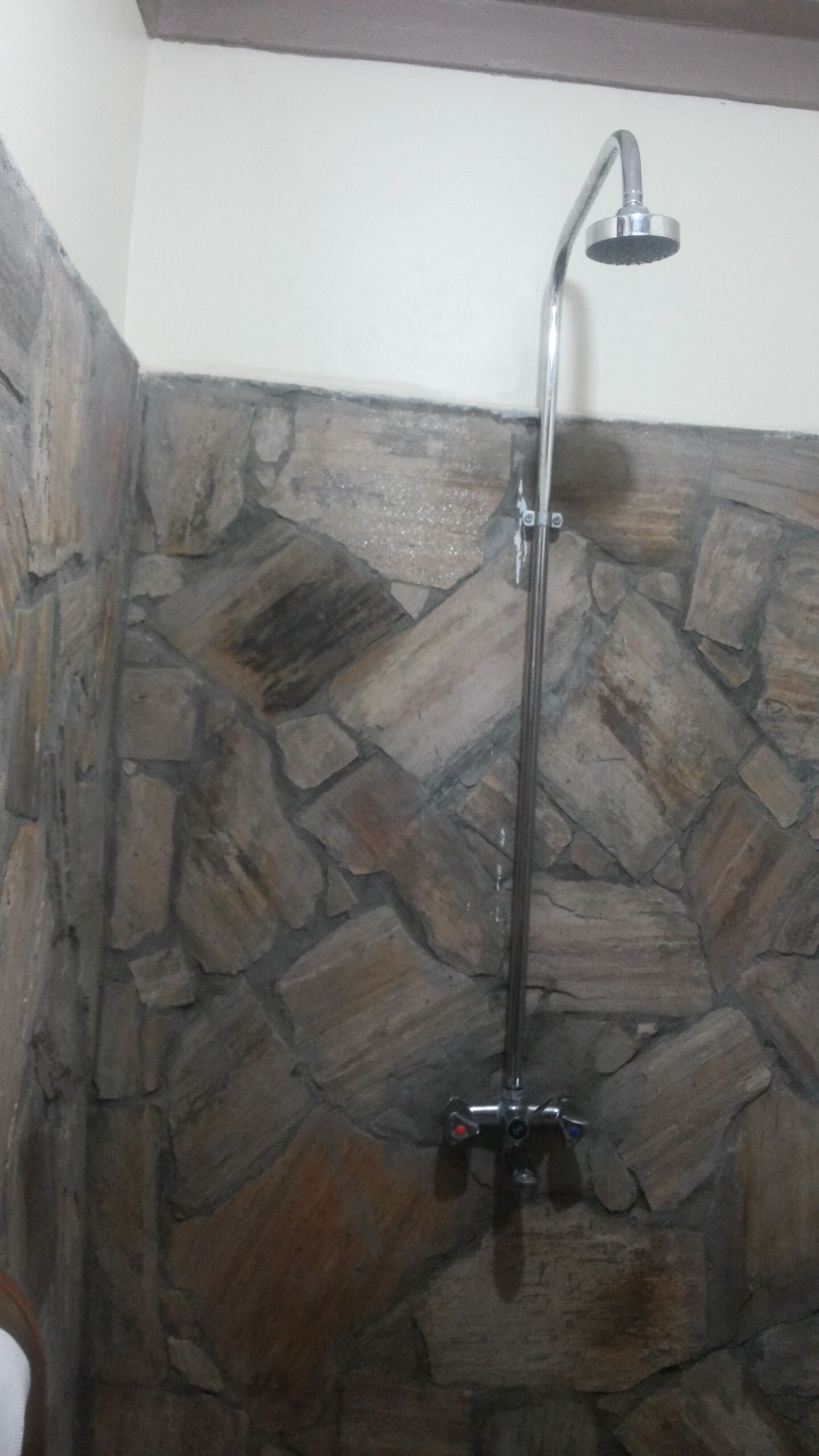 Badkamer met douche