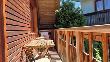 Deluxe Studio (Apartma z 2 spalnicama in balkonom) | Balcony