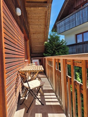 Deluxe Studio (Apartma z 2 spalnicama in balkonom) | Balcony - Aparthotel Gaja (Bled)