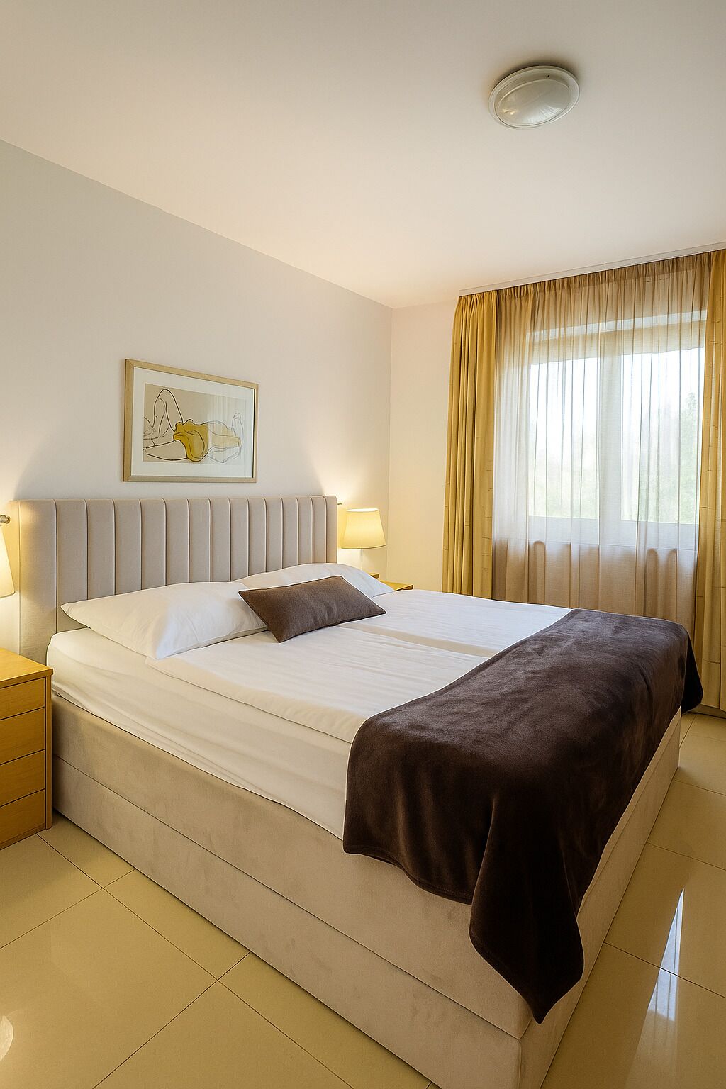 Minibar, in-room safe, blackout drapes, soundproofing