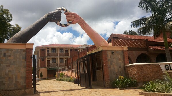 Entrada da propriedade