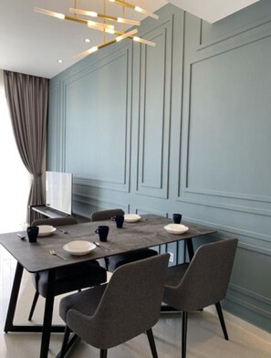 Dining - D'Suites at The Sykline (one bedroom) #3 (7 Makara District Vealvong)
