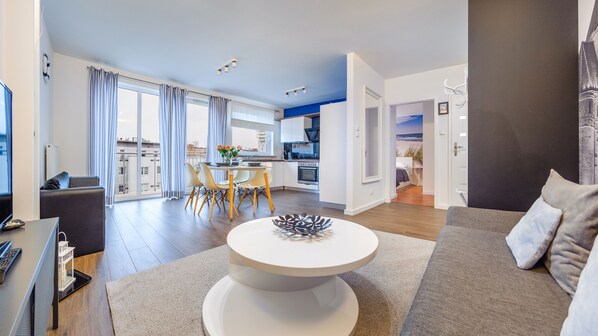 Living area - Apartamenty Sun & Snow Marina Primore (Gdansk)