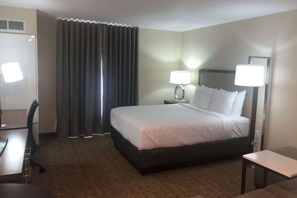 1 bedroom, desk, laptop workspace, free WiFi