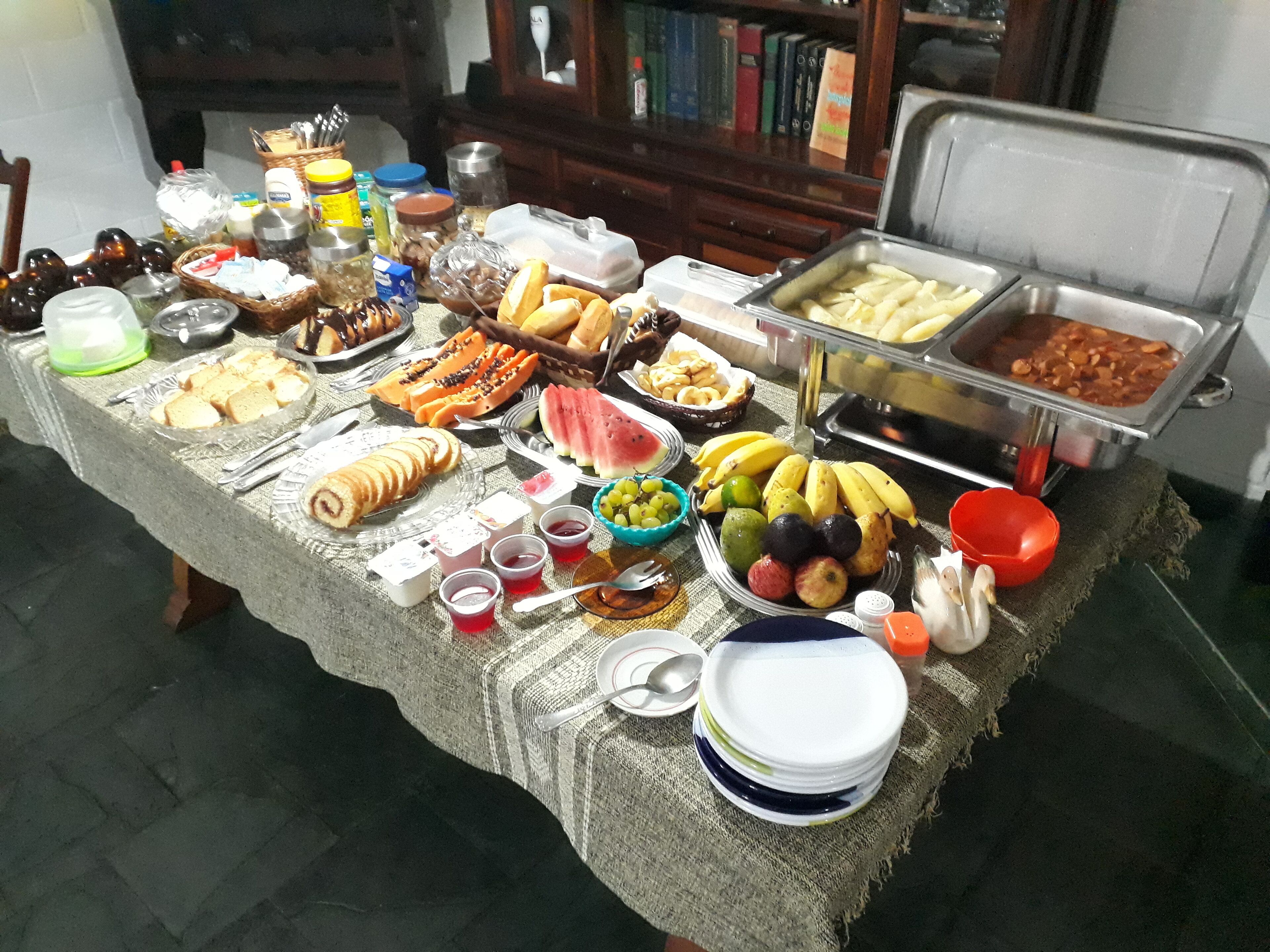 Frokostbuffé er inkludert hver dag