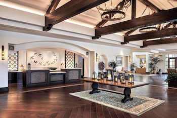 Reception area at Inn at the Mission San Juan Capistrano, Autograph Collection by Marriott