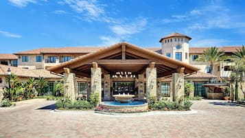 Vue depuis lâhĂ©bergement