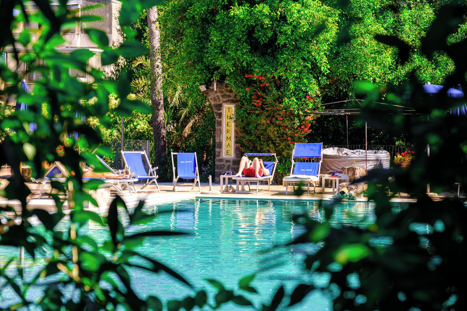 Seasonal outdoor pool