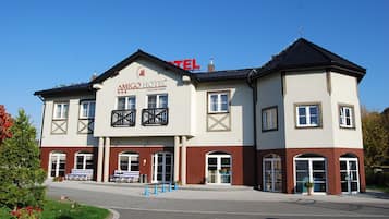 Fassade der Unterkunft