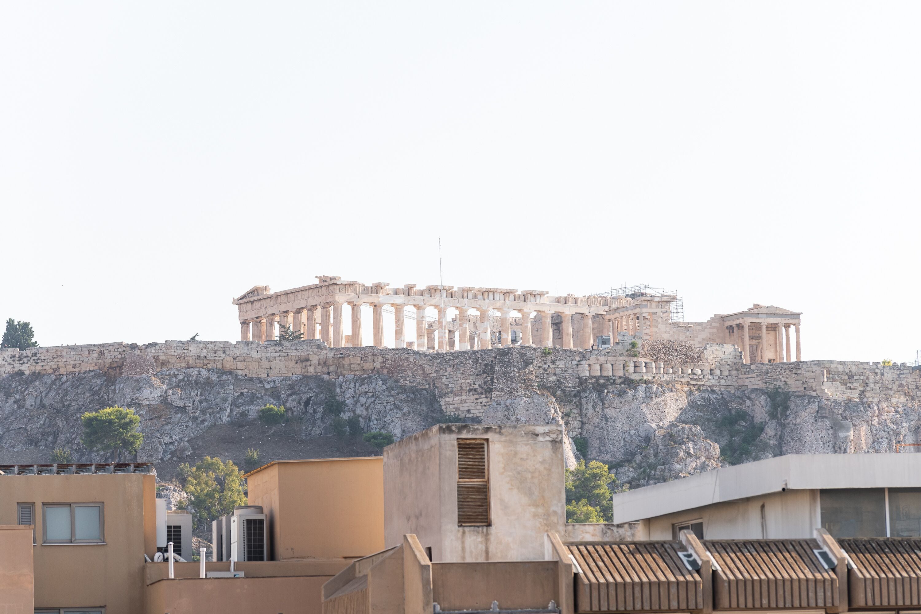 superior triple room acropolis view | view from room