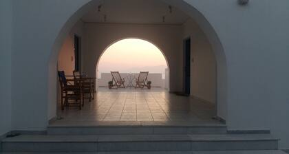 House with view to Cyclades
