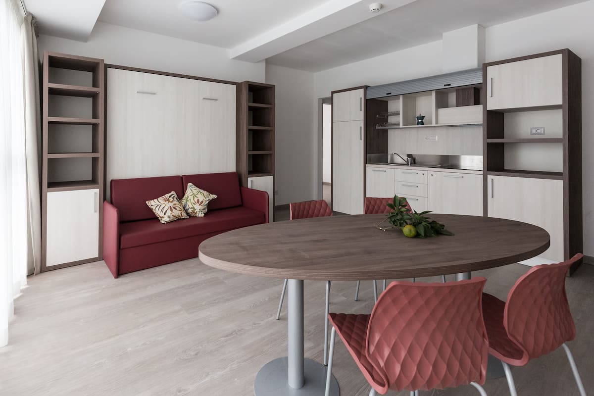 Superior Apartment, 1 Bedroom | Living area | Flat-screen TV