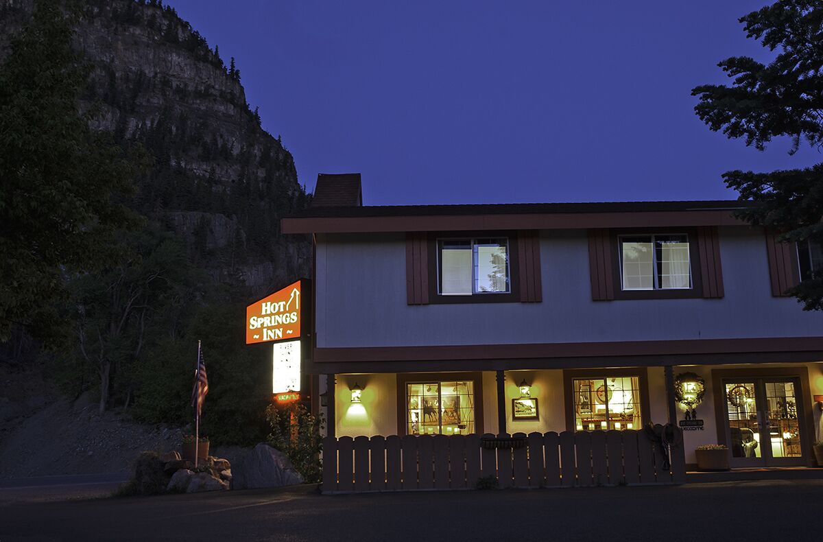 front of property – evening/night