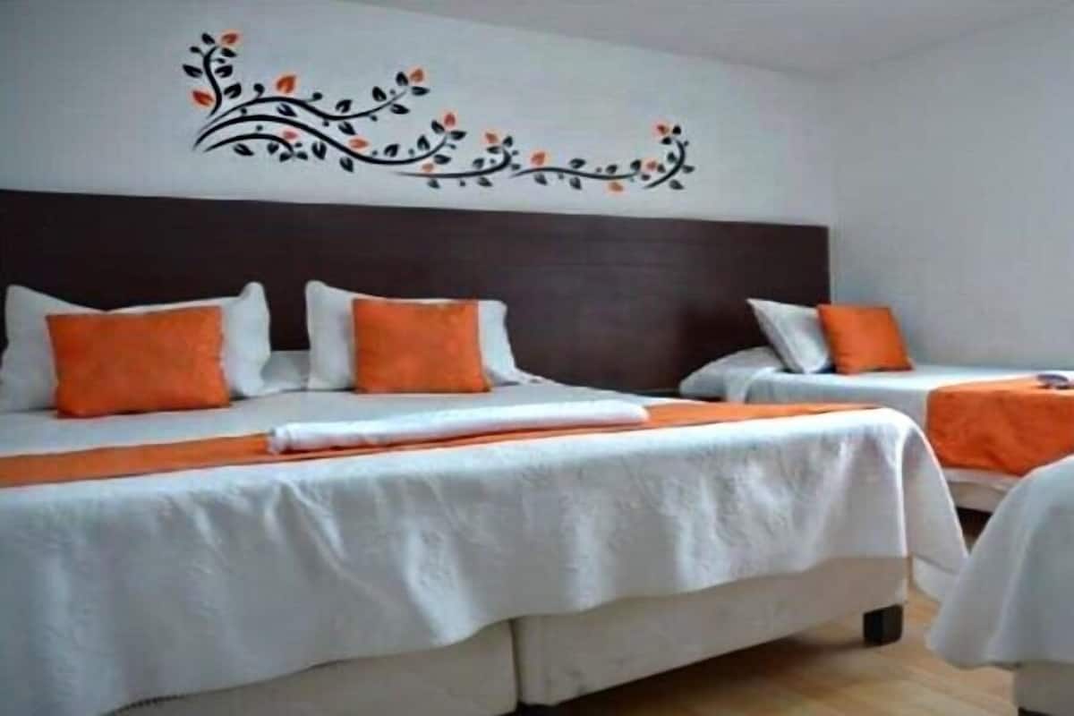 Quadruple Room | Blackout drapes, WiFi (free), bed sheets