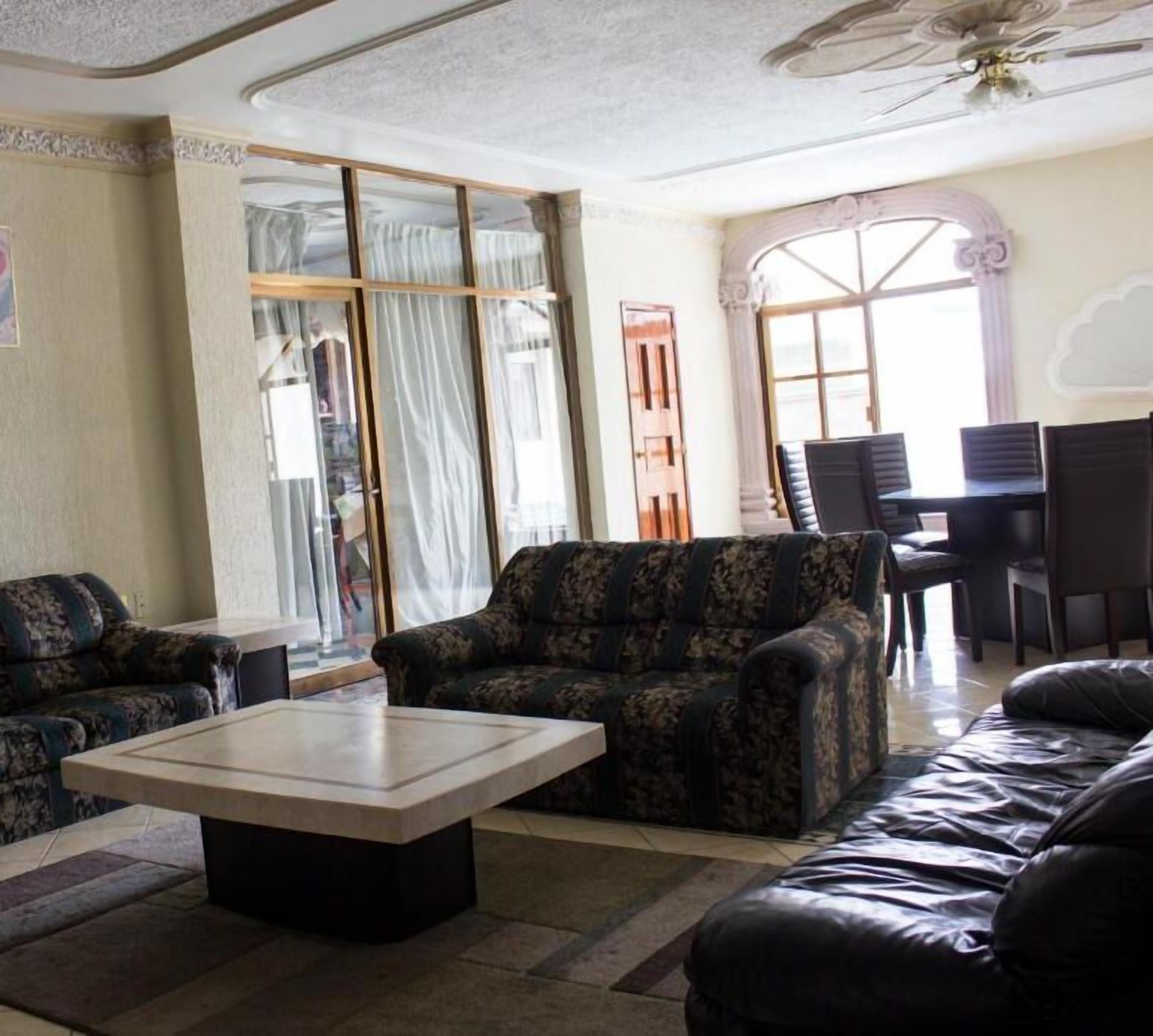 32-inch flat-screen TV with cable channels, TV