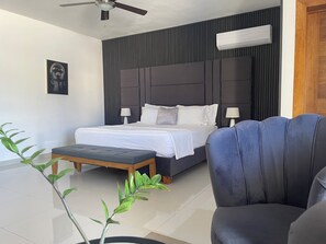 Frette Italian sheets, premium bedding, down duvets, pillow-top beds - Gaia Residence (Puerto Plata)