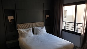 Deluxe Apartment, 2 Bedrooms | 2 bedrooms, desk, blackout drapes, iron/ironing board