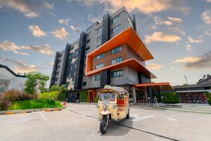 Fachada de la propiedad