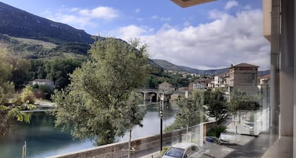 In godmother, three bright and cozy rooms in the city center, view Causses