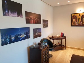 Apartment, 2 Bedrooms | Living area | 32-inch flat-screen TV with satellite channels, TV - Loft with a View (Casablanca)