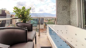 Viscount 803 | Vue depuis le balcon