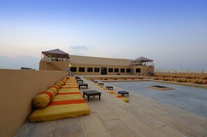 Exterior detail - Camp e Khas (Jaisalmer)