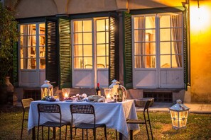 Restauration en plein air