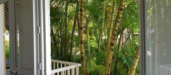 Stort studio nær Salines-stranden, en av de vakreste i Martinique