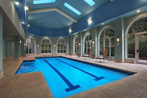 Indoor pool, outdoor pool