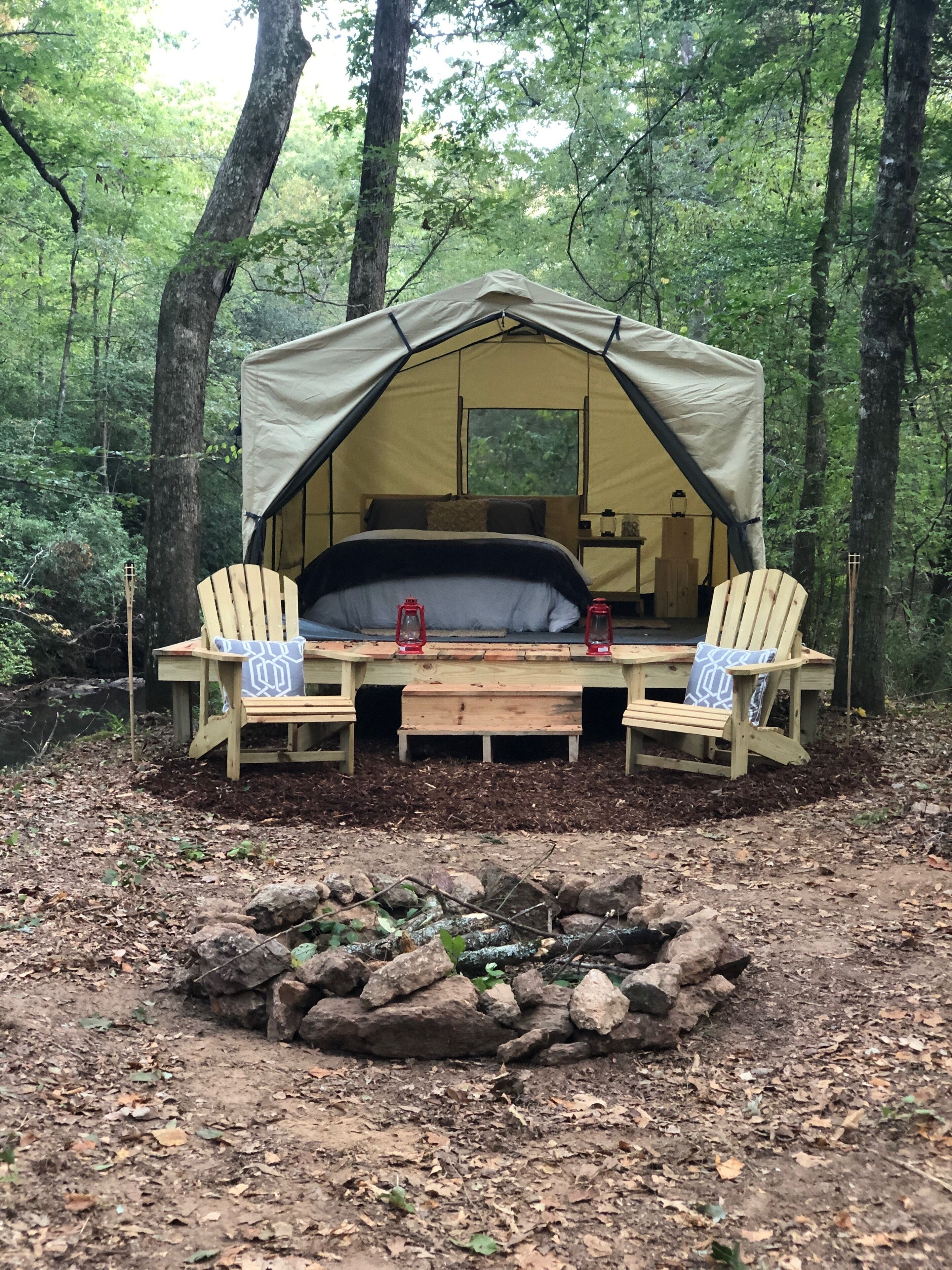 Sleep where the skin was made - Enitachopco Creek