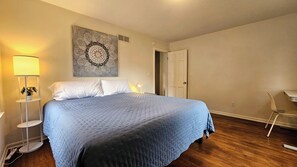 3 bedrooms, hypo-allergenic bedding, in-room safe, desk