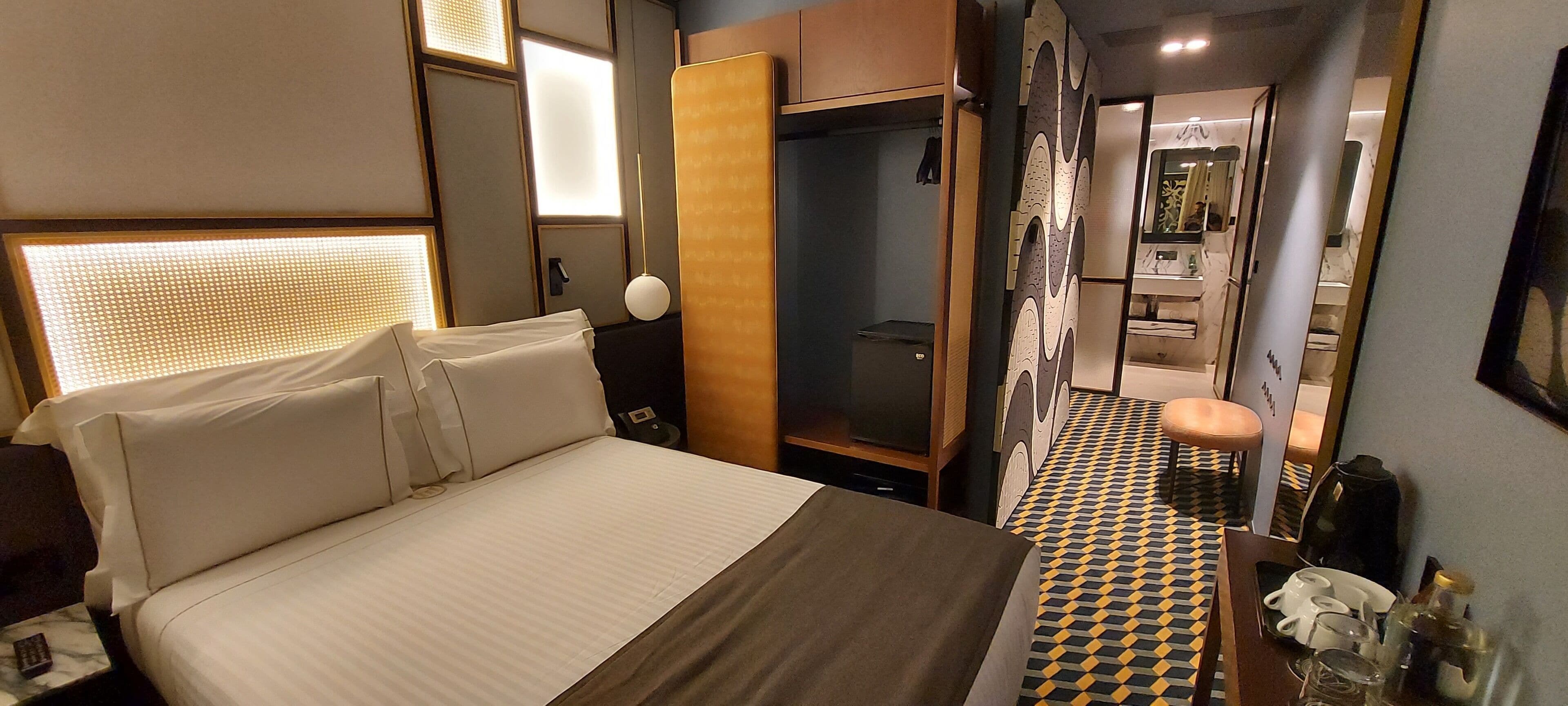 Standard dubbelrum | Minibar, värdeförvaringsskåp på rummet och individuell inredning