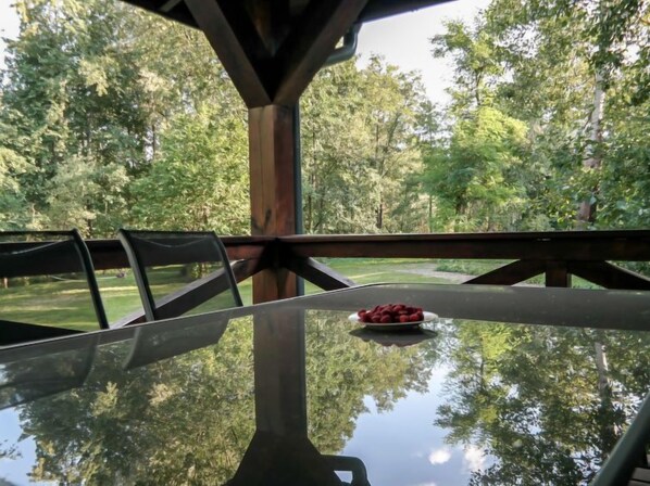 Outdoor dining - Zatylówka Dom na Wyspie by Interhome (Zatyle)