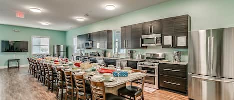 House, Multiple Beds, Private Pool | Private kitchen | Full-sized fridge, microwave, oven, stovetop