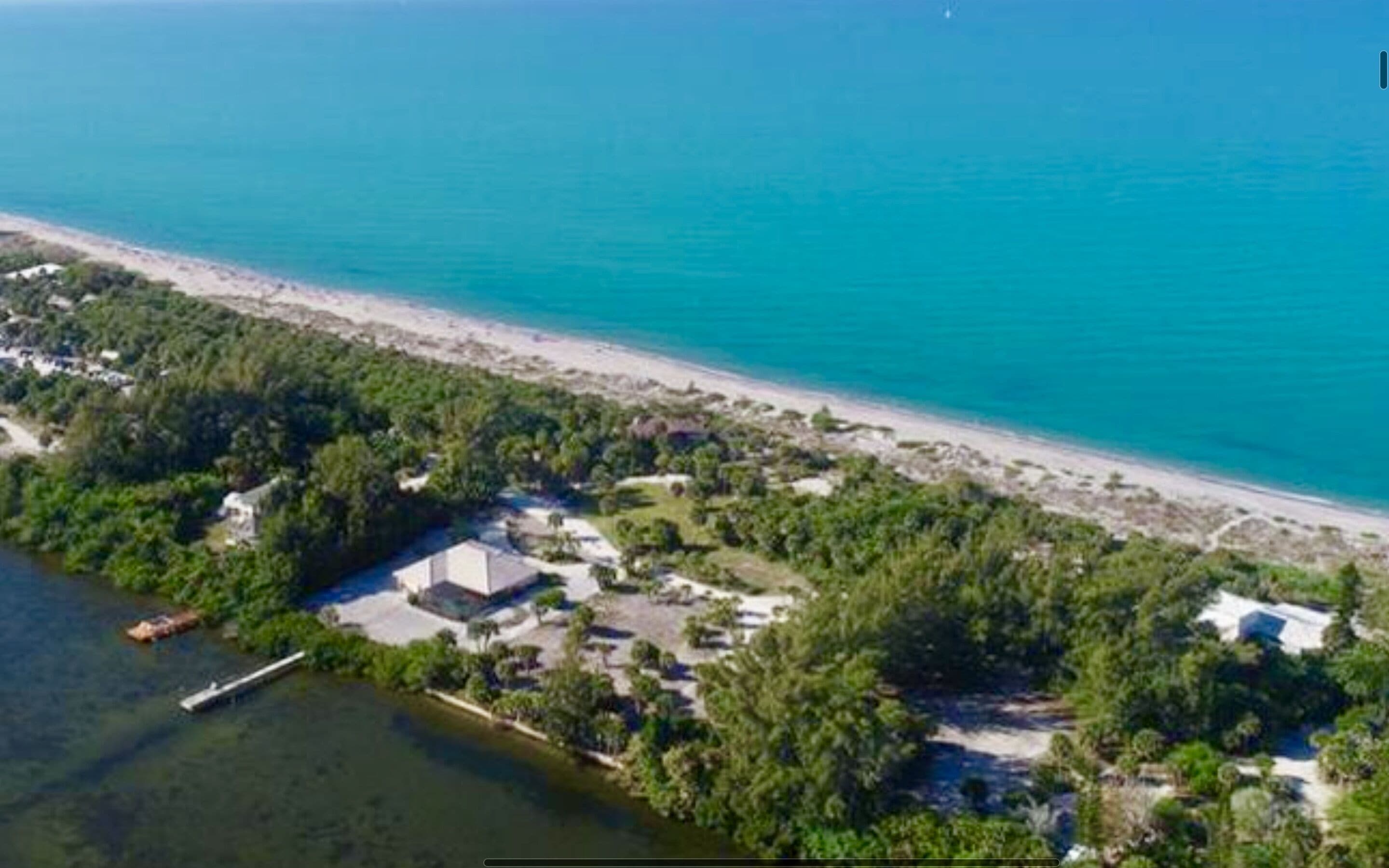 🦩 Manasota Key Waterfront monthly rental w/ Pool and dock 