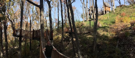 Overnattingsstedets uteområder