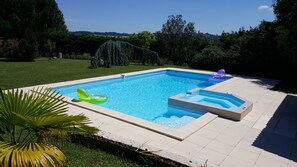Seasonal outdoor pool