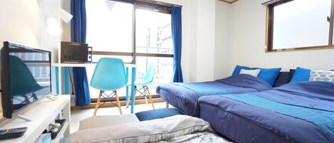 1 bedroom, desk, iron/ironing board, free WiFi