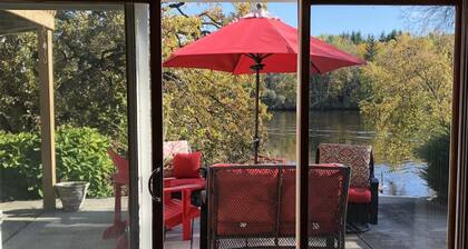 Rock River Haven - charming, spacious, peaceful