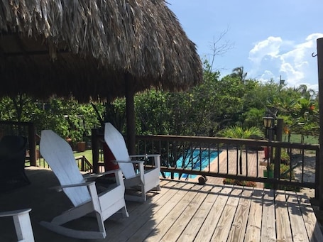 Vista desde la propiedad