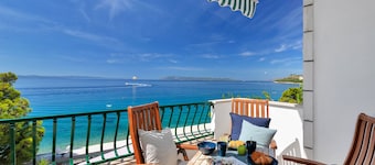 Appartement de plage avec une belle vue sur la mer