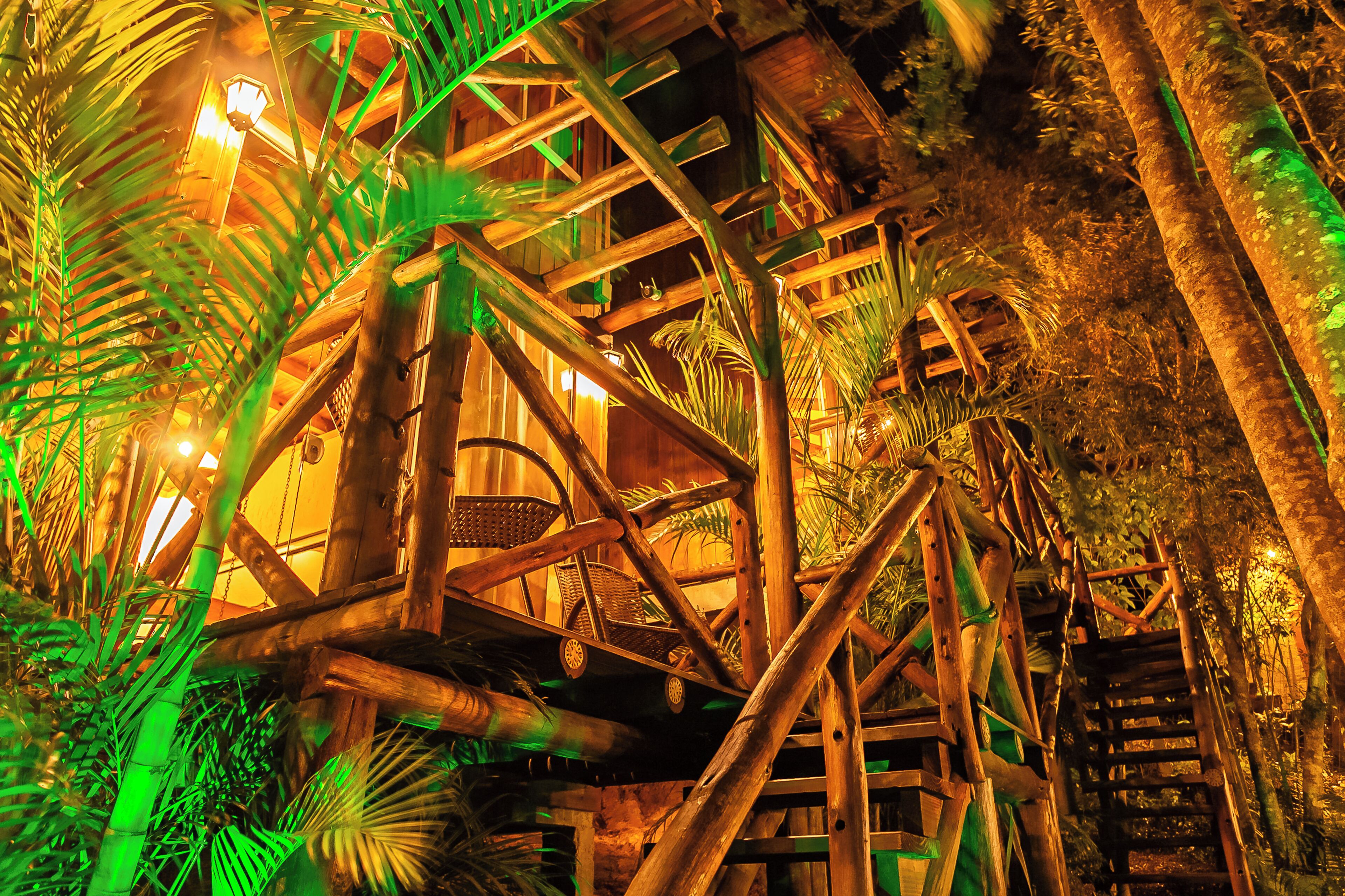 Front of property – evening/night