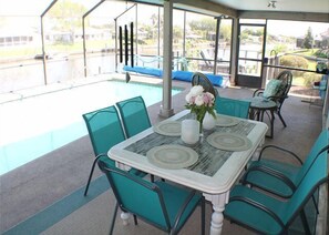 House, Multiple Beds, Private Pool, River View | Private kitchen | Fridge, microwave, stovetop, dishwasher